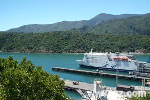 The Interislander in Picton